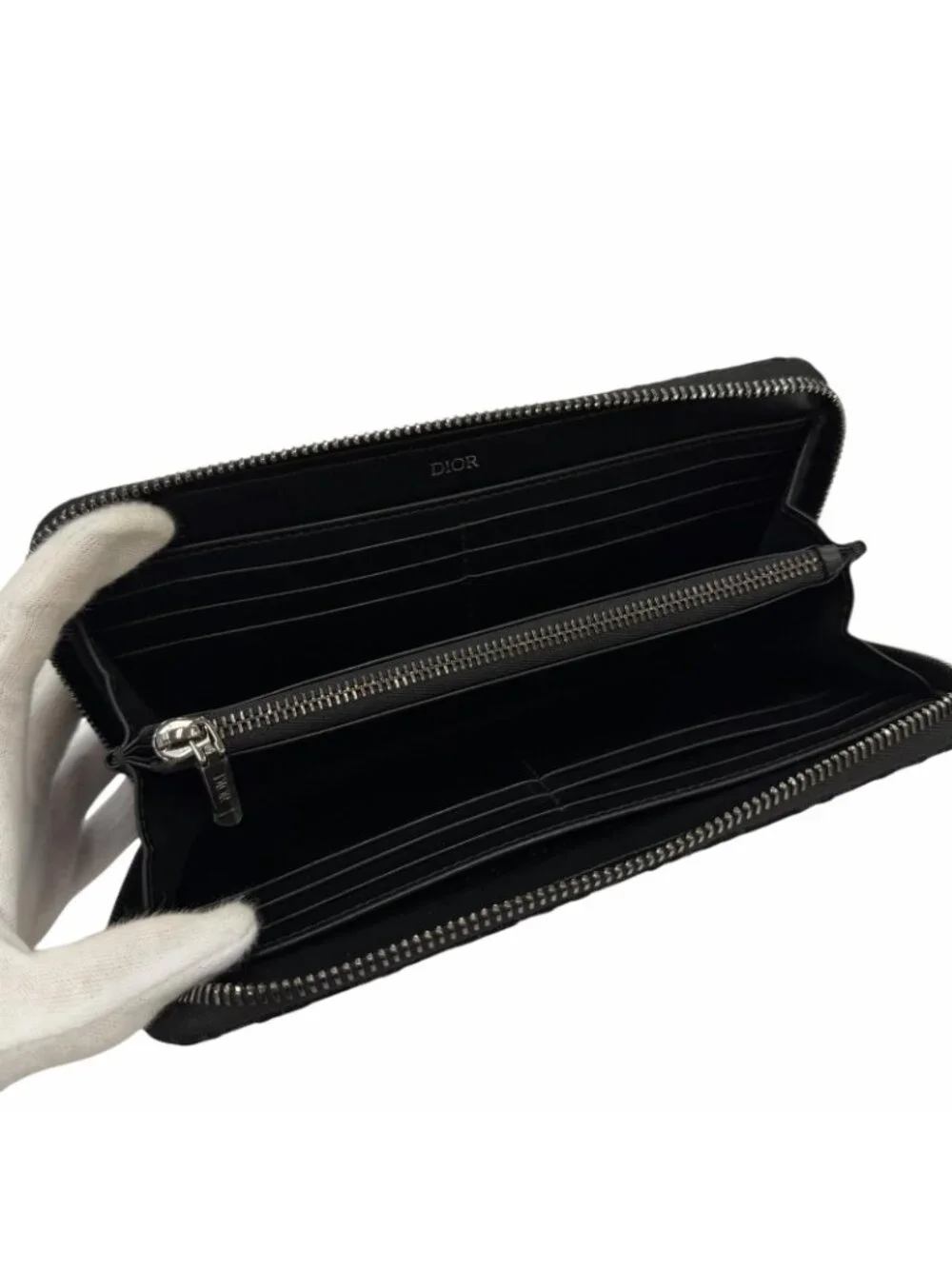 Dior 125000 Wallet Black